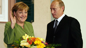 Меркель не хочет прощаться с Путиным Изображение: Дни.ру