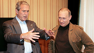 Путин вызвал у Буша ностальгию Изображение: Дни.ру