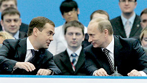 Двойная сила Владимира Путина Изображение: Дни.ру