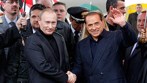 Берлускони приготовил Путину ужин Изображение: Дни.ру
