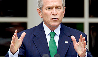 В экономику США верит только Буш Изображение: Дни.ру