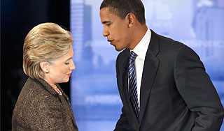 Обама и Клинтон устроили "ничью" Изображение: Дни.ру