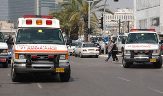 Ракета взорвалась в торговом центре Израиля Изображение: Дни.ру