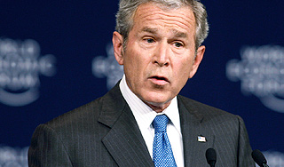 Джордж Буш поссорился с журналистами Изображение: Дни.ру