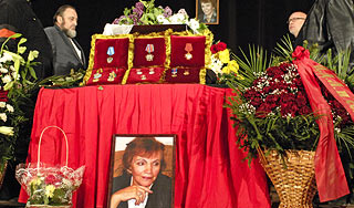 Москва простилась с Риммой Казаковой Изображение: Дни.ру