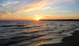 Трагедия влюбленной пары на Ладожском озере Изображение: Дни.ру