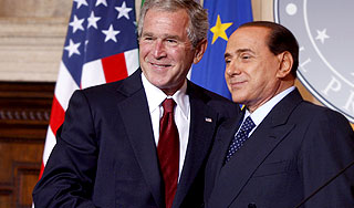 Берлускони выбрал преемника Буша Изображение: Дни.ру