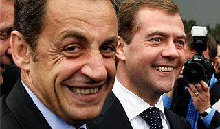 Саркози понравился план Медведева Изображение: Дни.ру