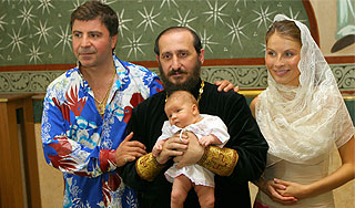 Сосо Павлиашвили окрестил дочь Изображение: Дни.ру