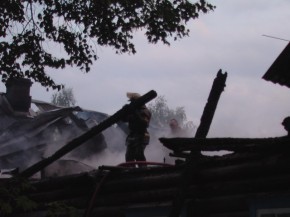 Два пожара произошло за сутки в Брянской области Фото пресс-службы ГУ МЧС РФ по Брянской области