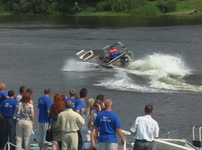 Соревнования инспекторов ГИМС прошли на Десне Ф