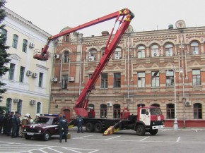 В Облдуме потушили условный пожар