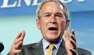 Буш требует разрешения добывать нефть Изображение: Дни.ру