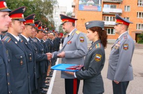 Курсантами филиала Московского университета МВД стали 104 человека Фото пресс-службы УВД по Брянской области