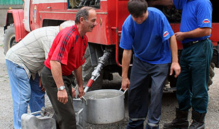 Грузины хотели отравить воду в Цхинвале Грузины хотели отравить воду в Цхинвале