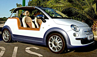 Из Fiat 500 можно сделать яхту Из Fiat 500 можно сделать яхту