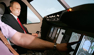 Путин измерил "взлетную полосу" авиапрома Путин измерил "взлетную полосу" авиапрома