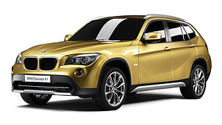 Первые фото BMW X1 появились в сети Первые фото BMW X1 появились в сети