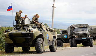 В Грузии пытались взорвать миротворцев В Грузии пытались взорвать миротворцев