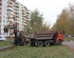 В Брянске уничтожили сквер имени Владимира Путина Фото: Светлана Кондратьева