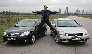 Chevrolet Epica против Mitsubishi Galant Chevrolet Epica против Mitsubishi Galant