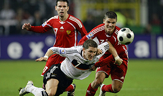 Россия уступила Германии в Дортмунде Россия уступила Германии в Дортмунде