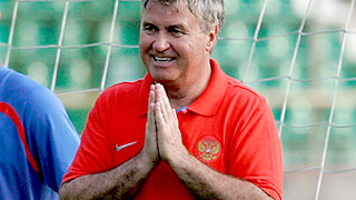 Хиддинк сыграет на гордости футболистов Хиддинк сыграет на гордости футболистов