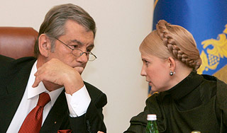 Ющенко отказал в просьбе Тимошенко Ющенко отказал в просьбе Тимошенко
