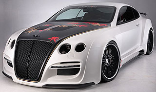 Японский тюнер раскрасил Bentley Японский тюнер раскрасил Bentley