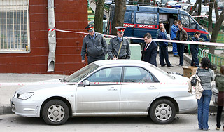 Житель Подмосковья убит в своем автомобиле Житель Подмосковья убит в своем автомобиле