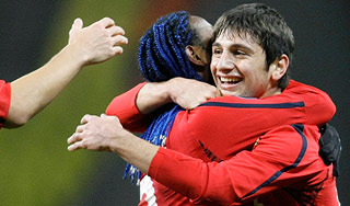 ЦСКА громит "Депортиво" в Москве ЦСКА громит "Депортиво" в Москве