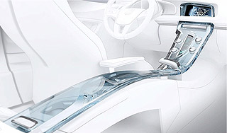 Автомобиль будущего сделали из стекла Автомобиль будущего сделали из стекла