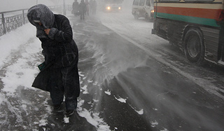 Циклон погрузил Сахалин во тьму Циклон погрузил Сахалин во тьму