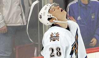 Семина сняли с матча из-за травмы Семина сняли с матча из-за травмы