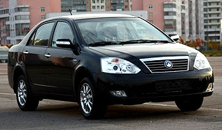 В России появилась новая китайская иномарка В России появилась новая китайская иномарка