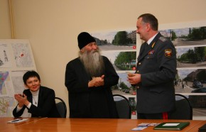 Встреча в Епархии Фото пресс-службы УВД по Брянской области