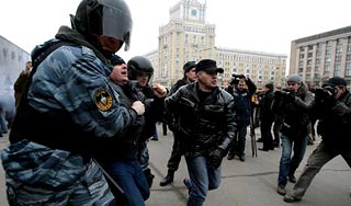 Организаторы забыли о "марше несогласных" Организаторы забыли о "марше несогласных"