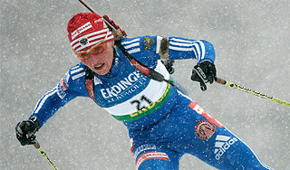 Ахатова выиграла индивидуальную гонку Ахатова выиграла индивидуальную гонку