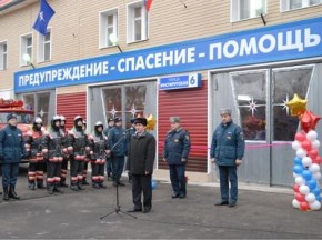 В Бежицком районе Брянска открылась новое здание пожарной части № 13