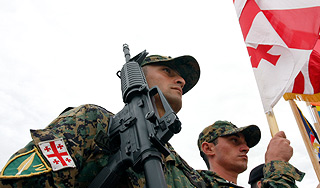 Украина толкнула Грузию на войну Украина толкнула Грузию на войну