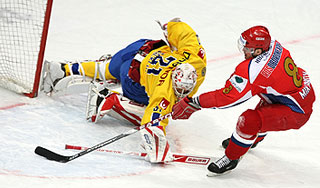 Сборная России разгромила Швецию в Москве Сборная России разгромила Швецию в Москве