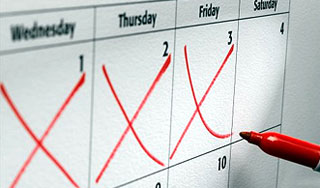 Определен список выходных дней в 2009 году Определен список выходных дней в 2009 году