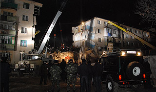 В Евпатории взорвался жилой дом В Евпатории взорвался жилой дом