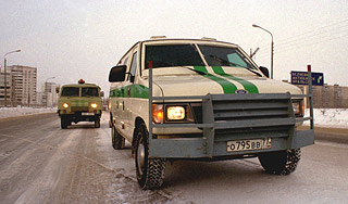 На юге Москвы ограбли инкассаторов На юге Москвы ограбли инкассаторов