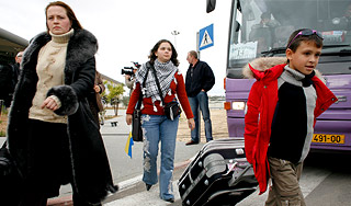 Россияне добрались из Газы в Москву Россияне добрались из Газы в Москву