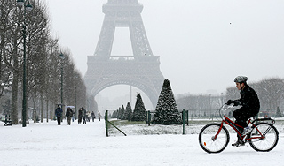 Европу сковали сибирские морозы Европу сковали сибирские морозы