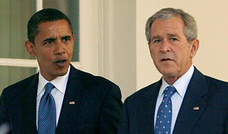 Буш преподаст Обаме урок Буш преподаст Обаме урок