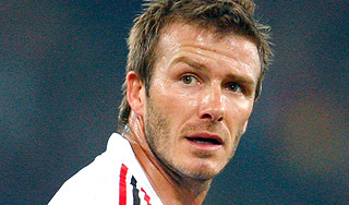 Дэвид Бекхэм оступился в Риме Дэвид Бекхэм оступился в Риме