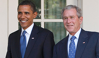 Буш поставил Обаме две задачи Буш поставил Обаме две задачи