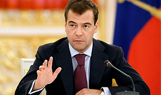 Медведев дал Ющенко газовое задание Медведев дал Ющенко газовое задание